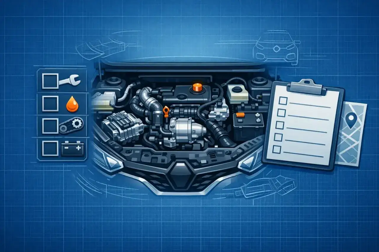 Sch&eacute;ma moteur Renault Captur. V&eacute;rifiez le prix r&eacute;vision renault captur 60000 km, avec liste de contr&ocirc;le et carte.
