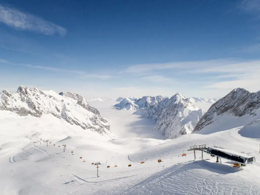 Zugspitzplatt Skigebiet
