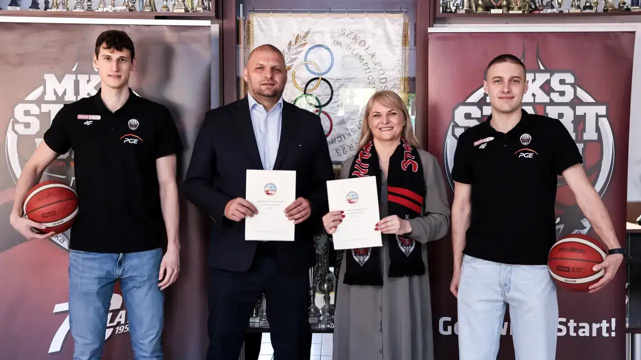 Mapa Lublina z zaznaczonymi halami sportowymi