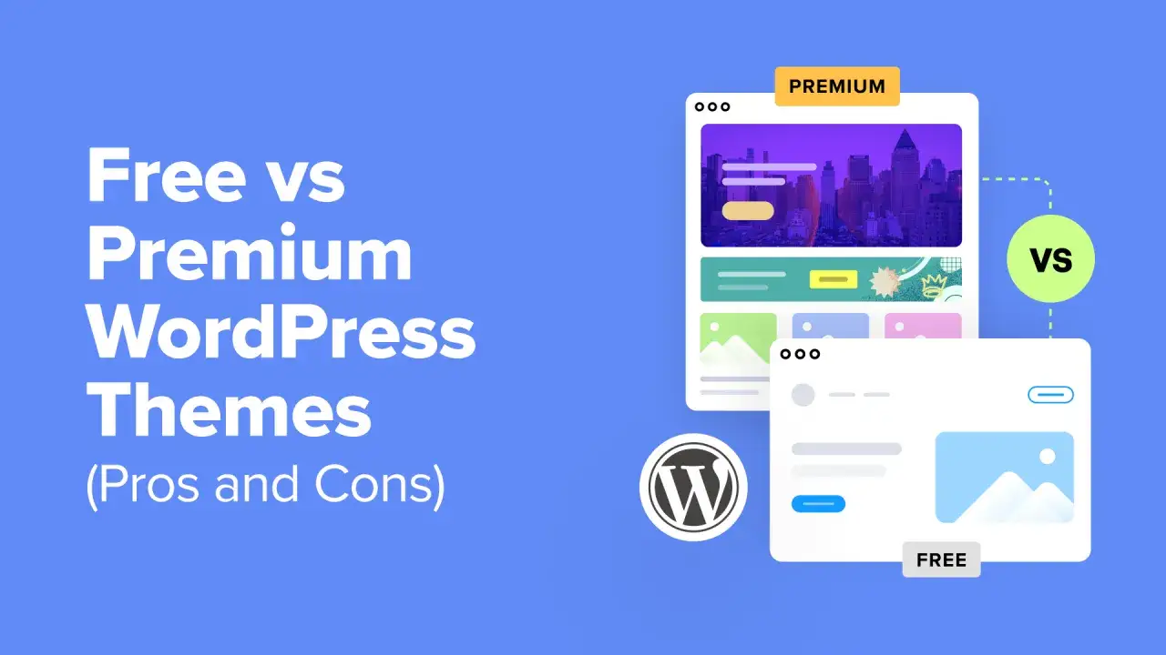 Darmowe vs. premium motywy WordPress. Porównanie wyglądu i funkcjonalności.