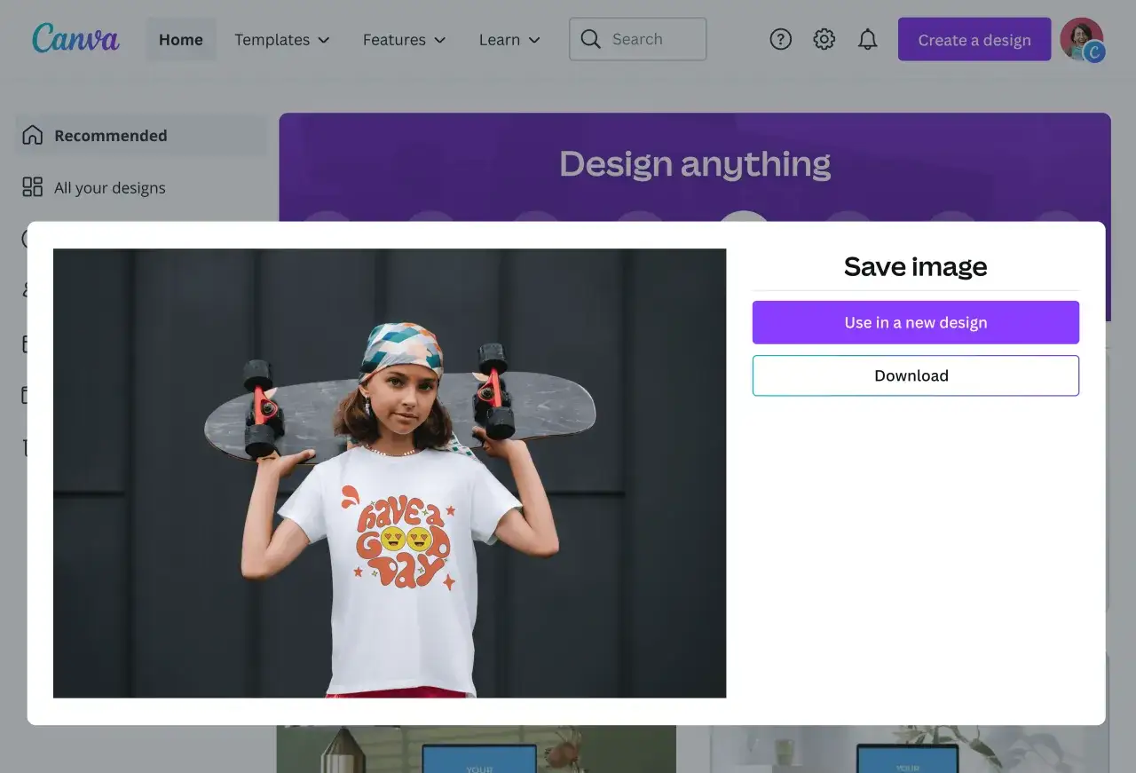 przykłady mockupów wizytówka strona internetowa koszulka