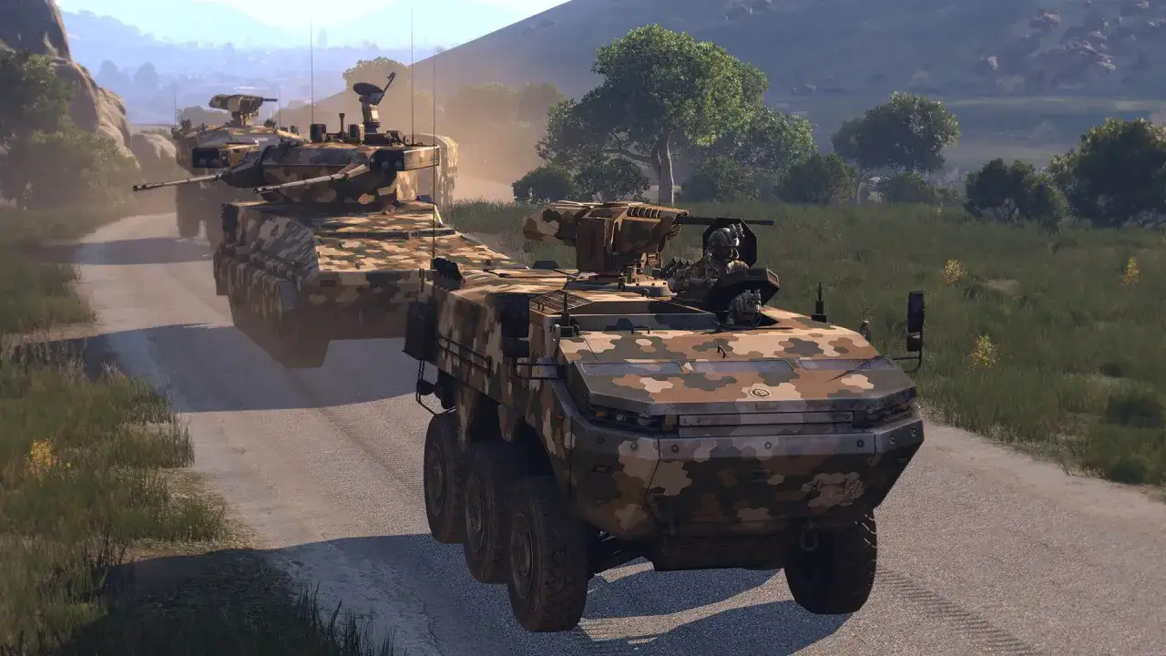 Arma 3 gameplay na PC