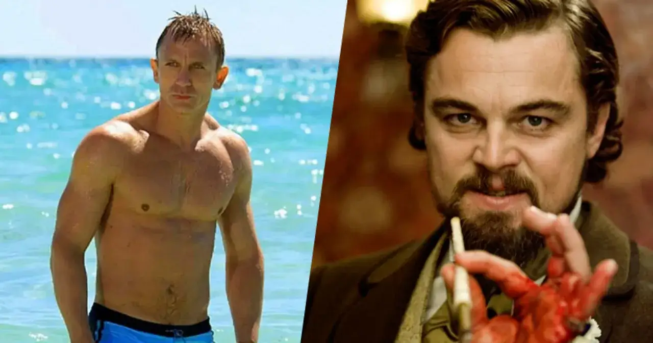 Daniel Craig na plaży i Leonardo DiCaprio z zakrwawioną ręką – sceny, które mogłyby trafić do materiału o najdziwniejsze wpadki na planie których nigdy nie wyemitowano w telewizji.
