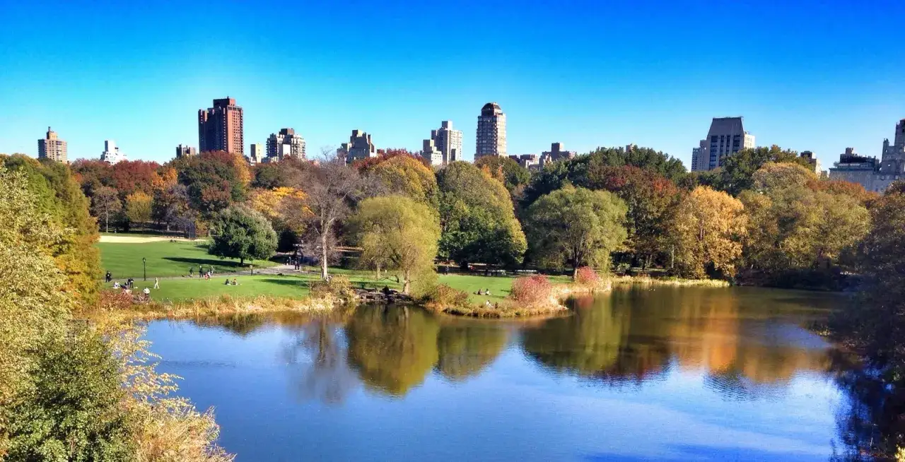 Central Park jesienią