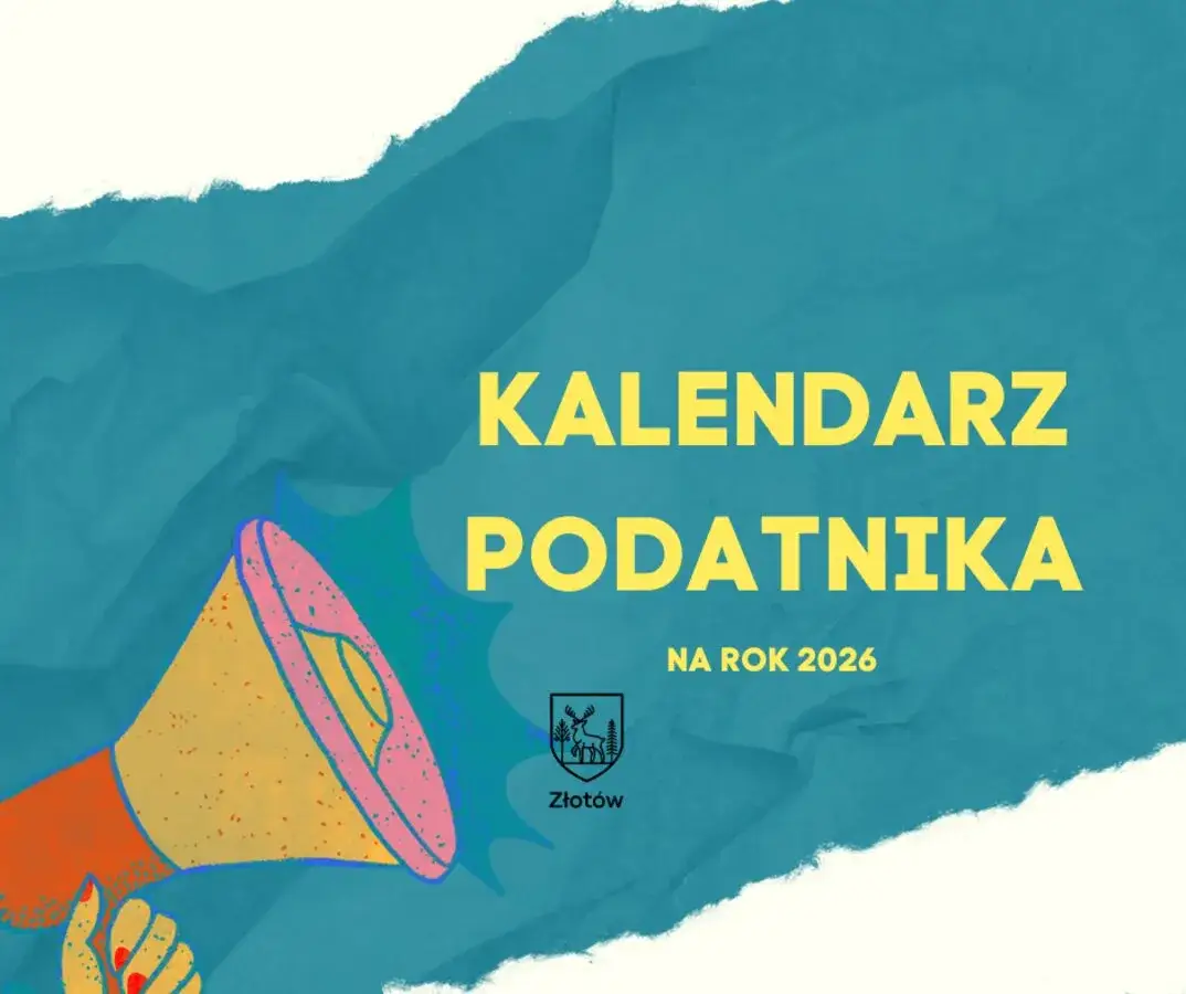 kalendarz z zaznaczonymi datami płatności podatku od nieruchomości