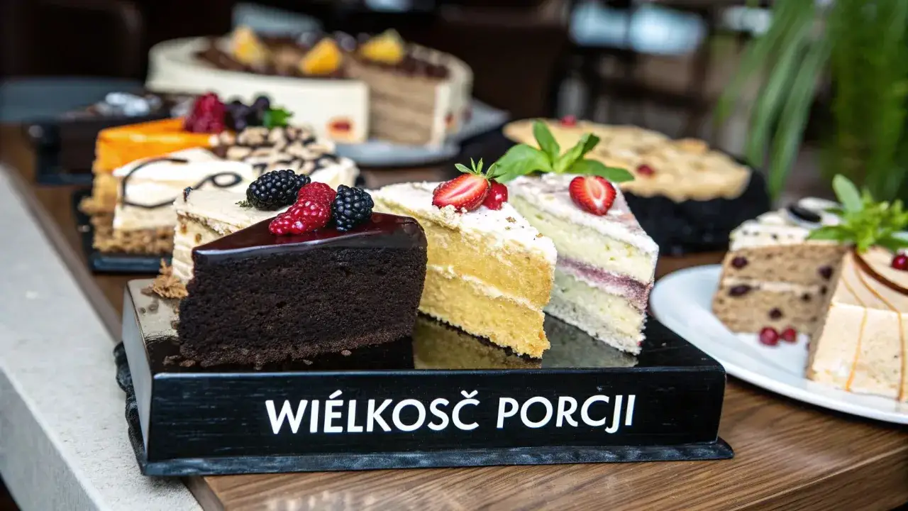 Osoba obliczająca wagę tortu, kalkulator, tabela przeliczeniowa tortu