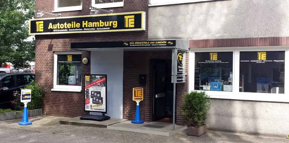 TE Autoteile Filialen Hamburg Karte