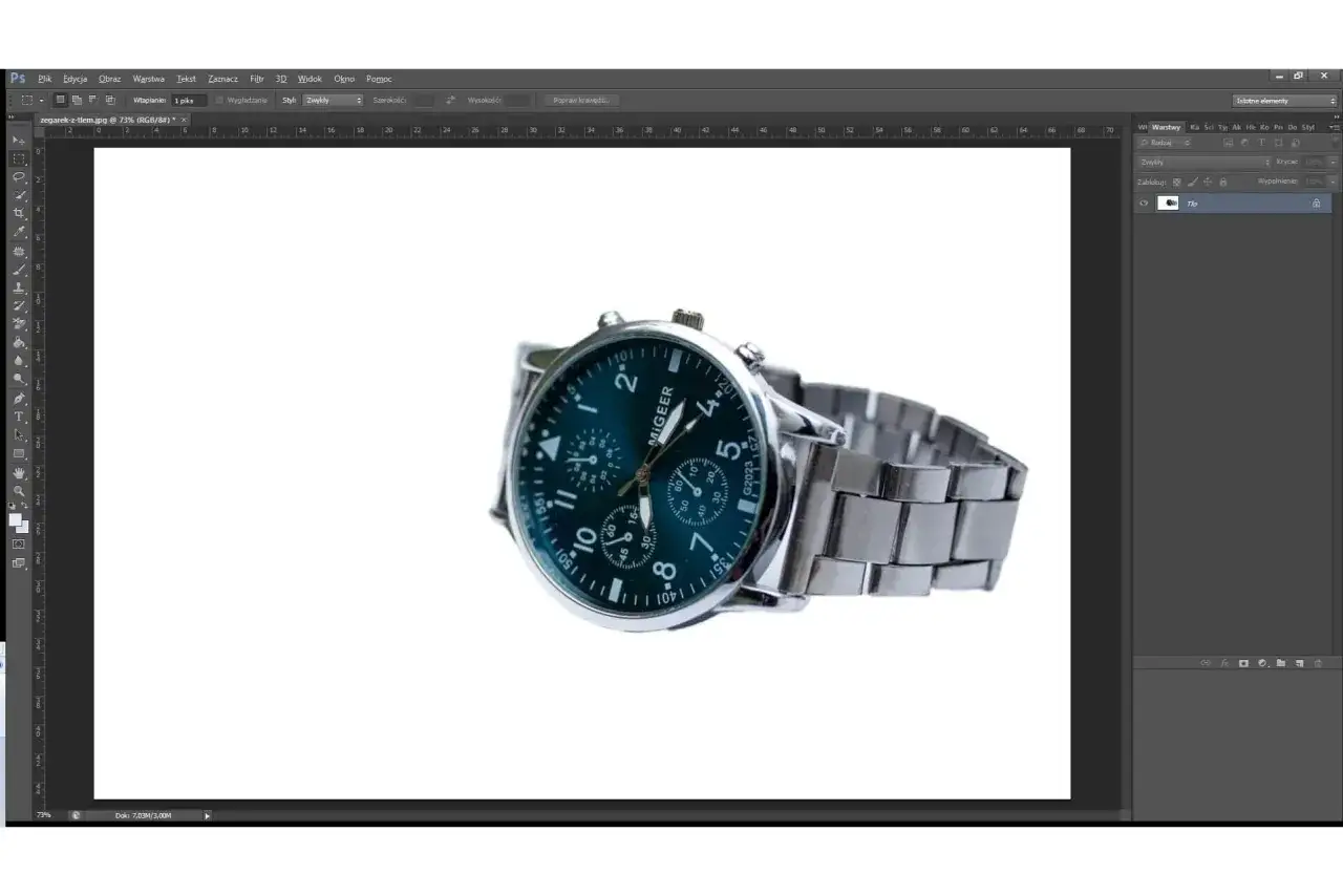 Fotografia produktowa smartfonem białe tło