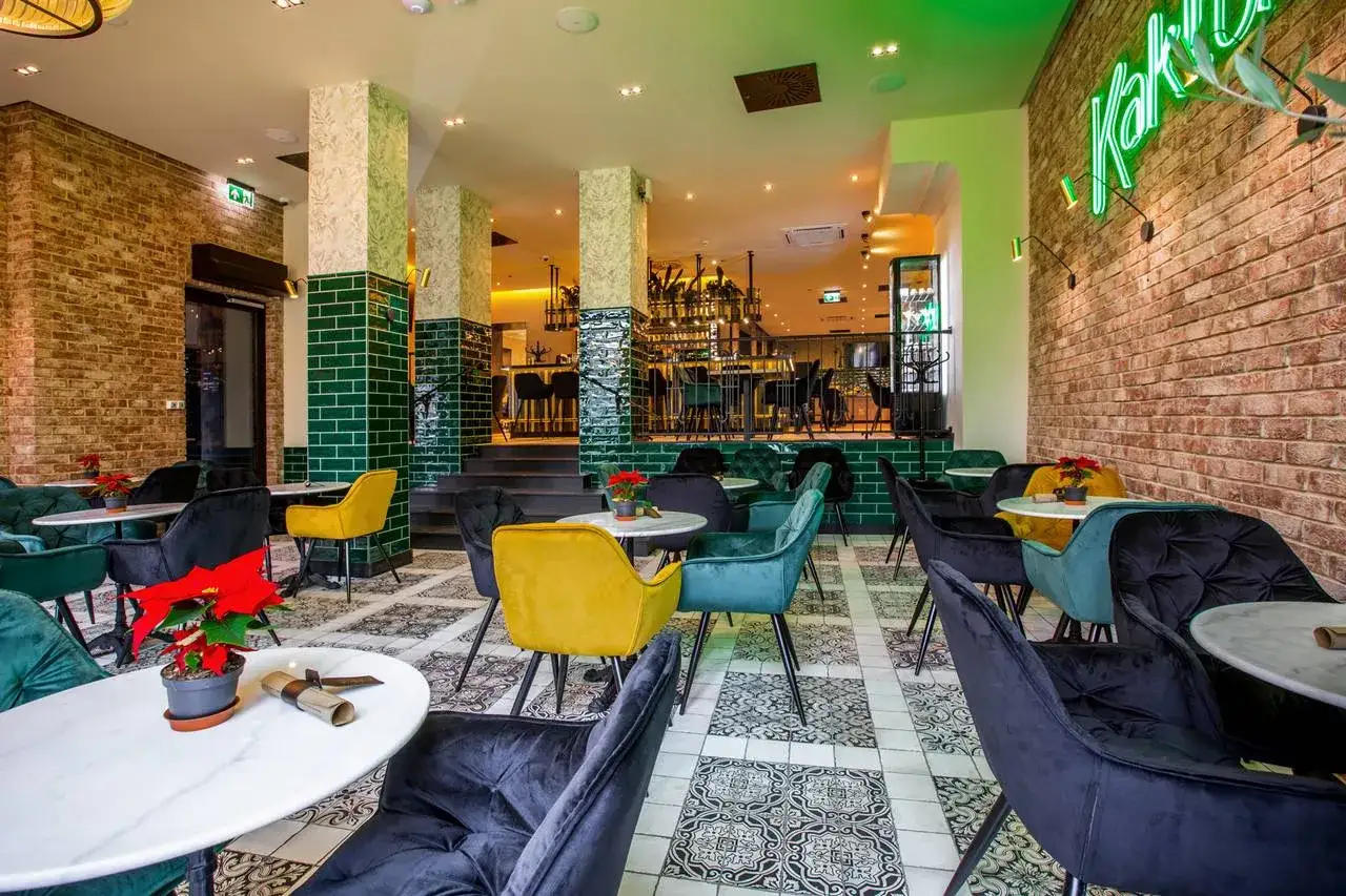 Restauracja Kaktusy Kato Koncept Kulinarny wnętrze
