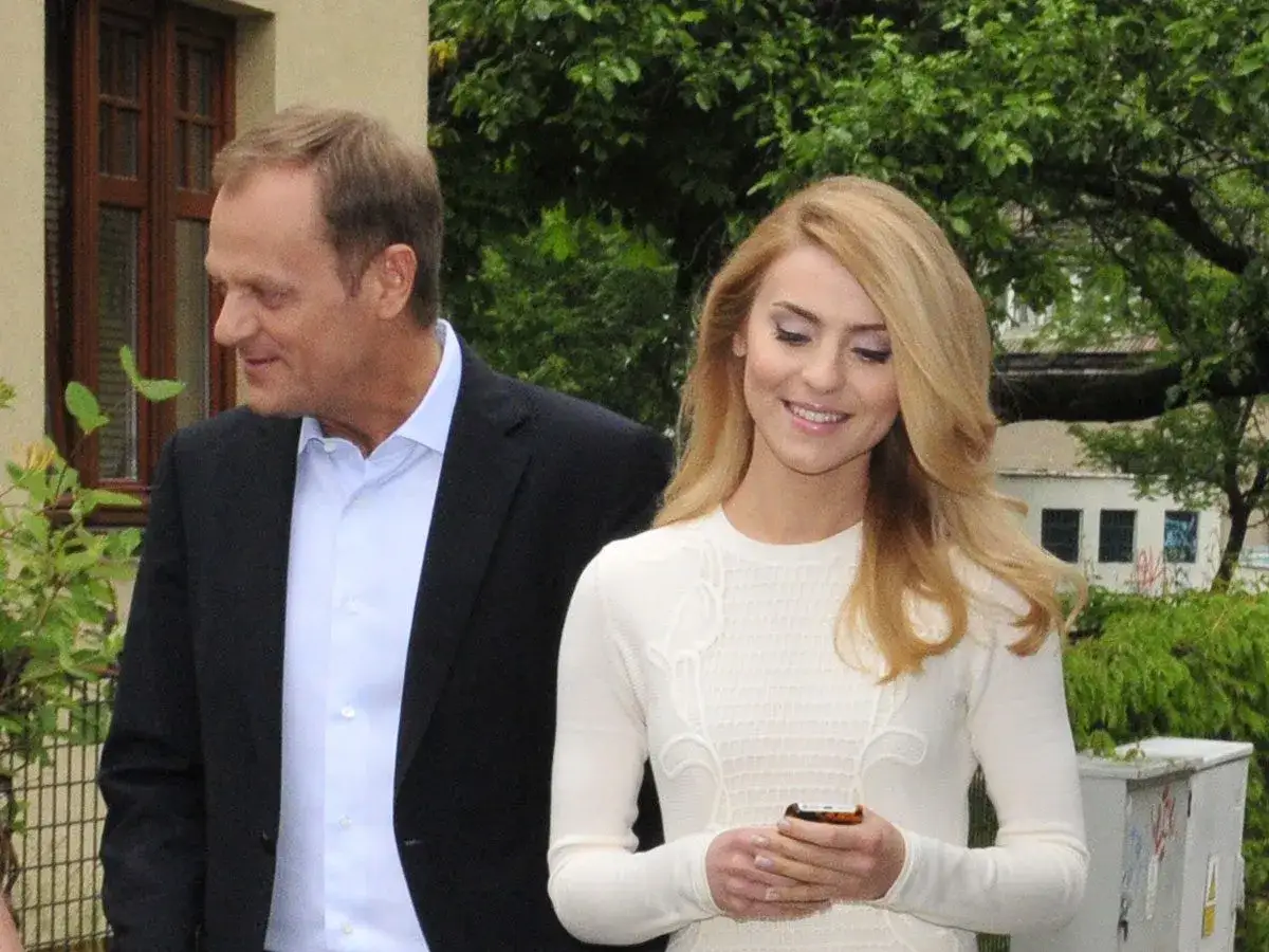 Donald Tusk z córką. Choć pytanie 