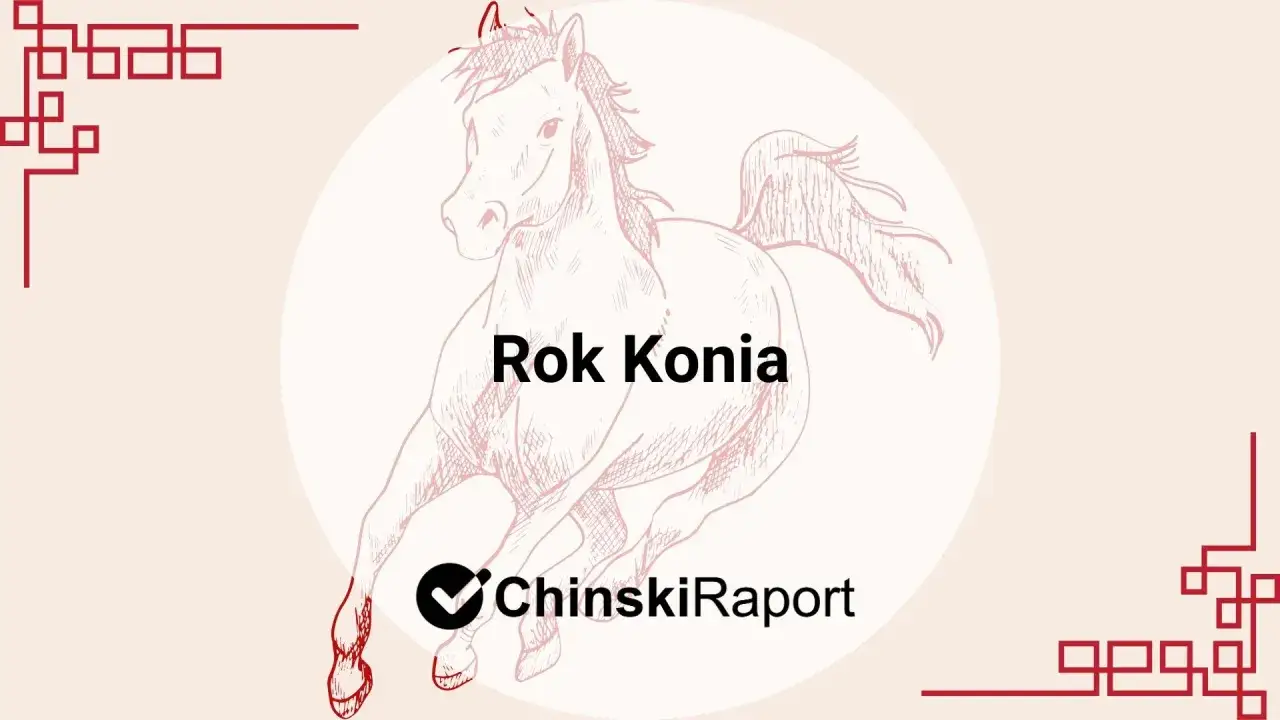 Ilustracja przedstawia biegnącego konia z napisem 