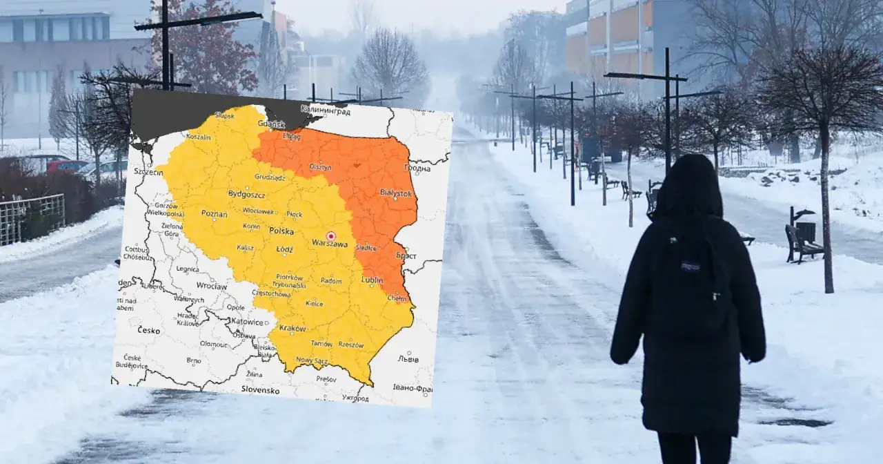 nauka zdalna zima szkoła mróz