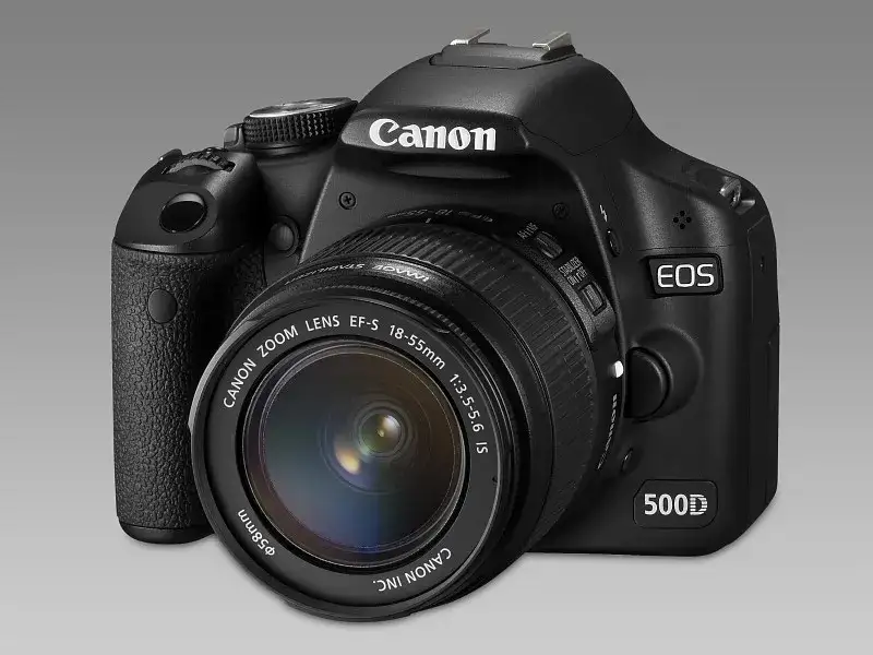 Canon EOS 500D aparat obiektyw kitowy