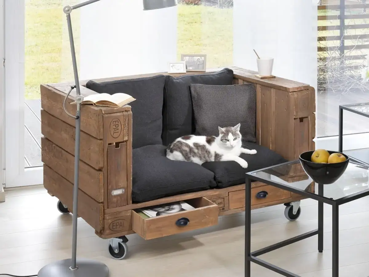 DIY boki kanapy inspiracje wykończenie