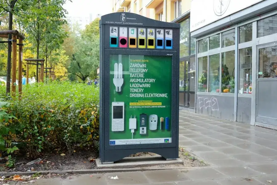 punkty zbi&oacute;rki elektrośmieci