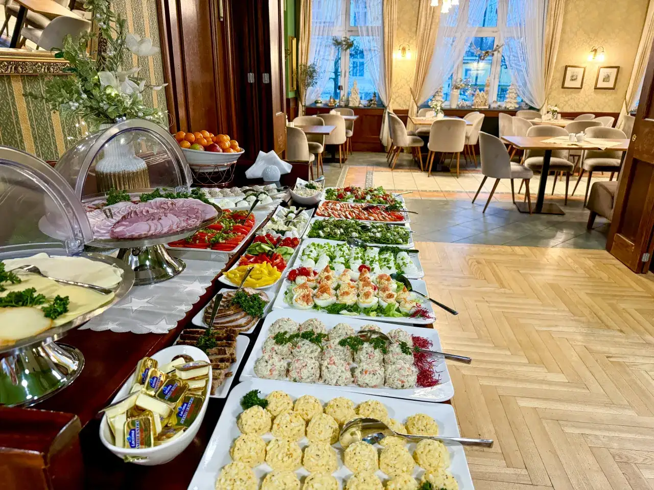 Willa Sudety Kudowa-Zdrój śniadania bufet