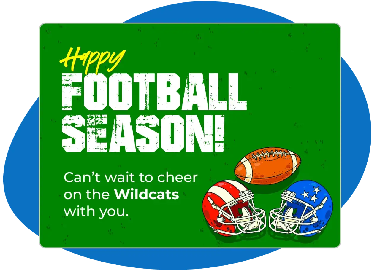 Happy football season! Get inspired with these football fundraising ideas to support the Wildcats.
