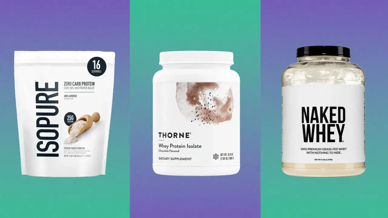 Drei Proteinpr&auml;parate: Isopure, Thorne und Naked Whey. Hilft Proteinpulver beim Abnehmen? Diese Produkte k&ouml;nnen eine Rolle spielen.