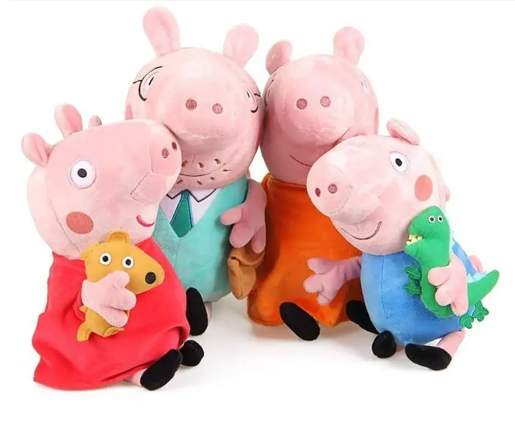 r&oacute;żne rodzaje zabawek Świnka Peppa