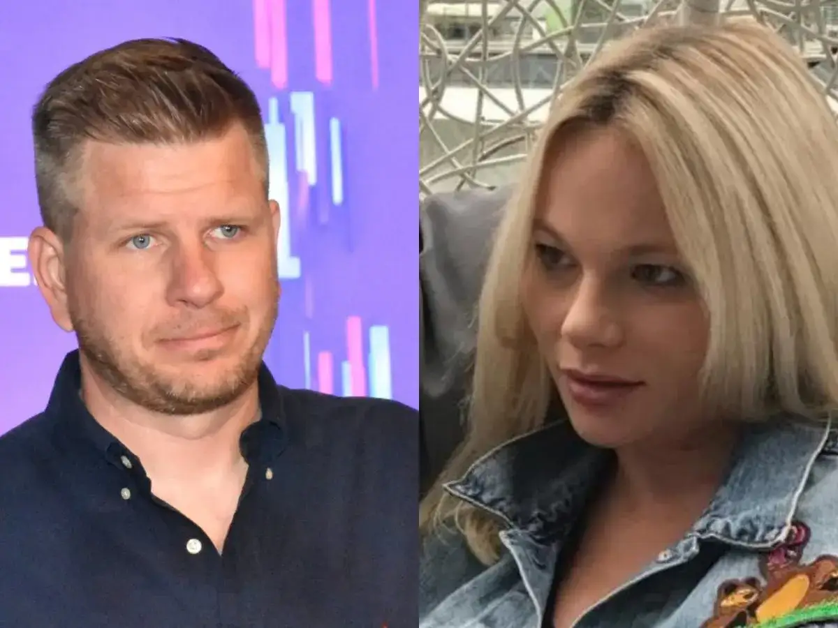 Filip Chajzer zdrada? Dziennikarz i blondynka na zdjęciu.