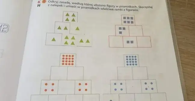 Zdjęcie Odkryj zasady układu figur w piramidkach i zrozum ich logikę
