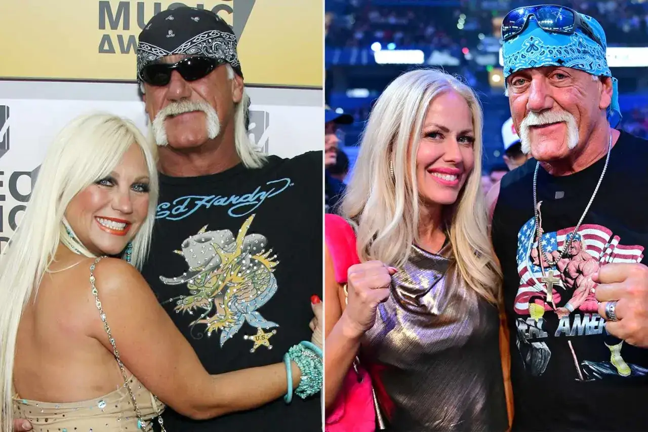 Hulk Hogan w swojej strefie z kobietą.