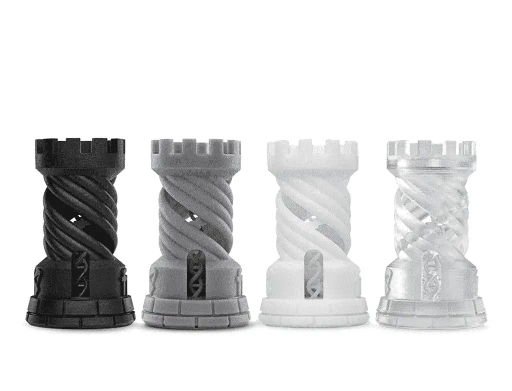 drukarka 3D FDM vs żywiczna przykłady wydruków