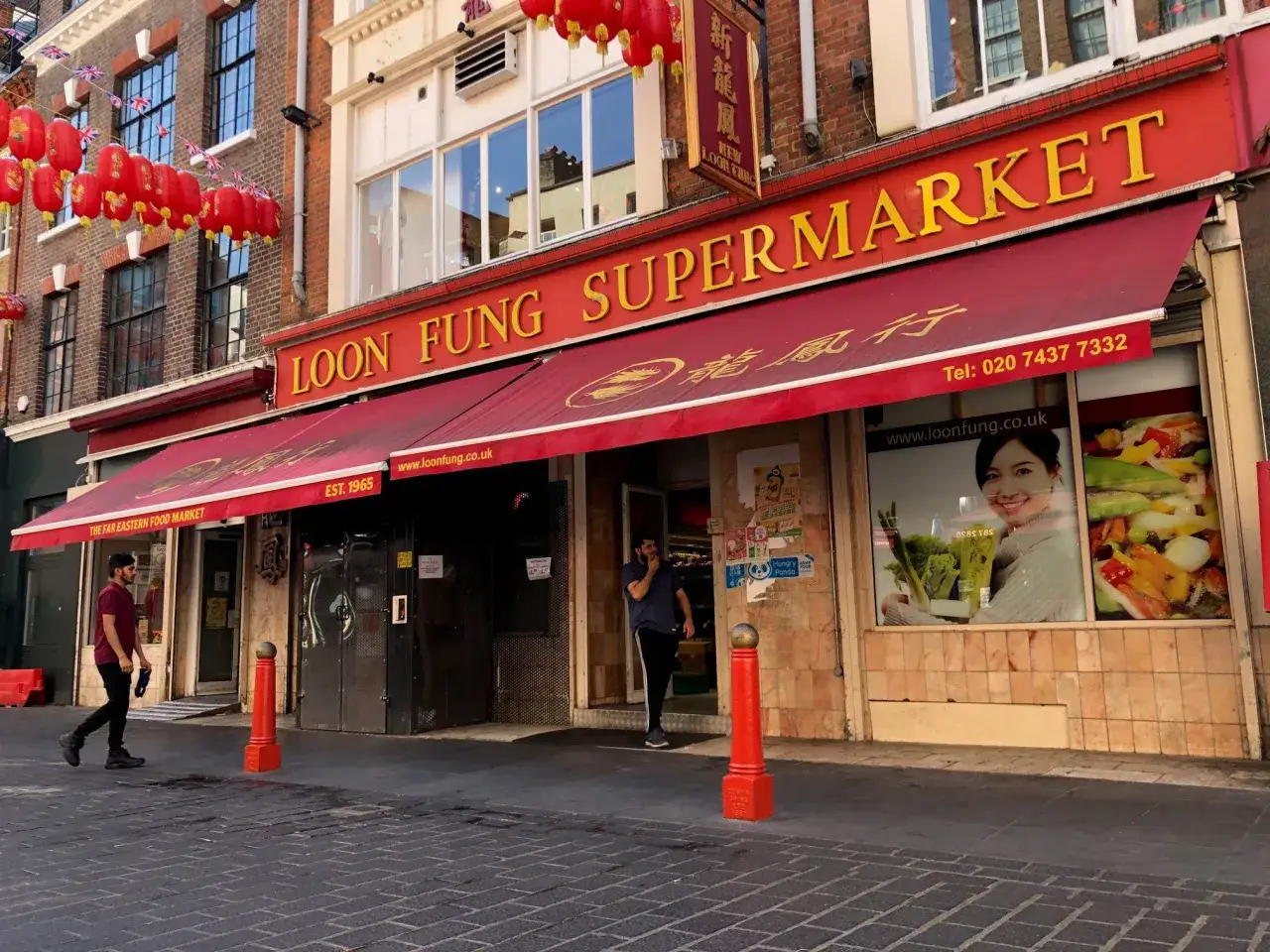 azjatycki supermarket Londyn Chinatown