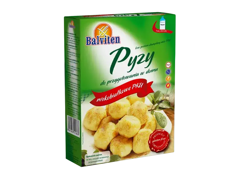 Składniki na pyzy bezglutenowe