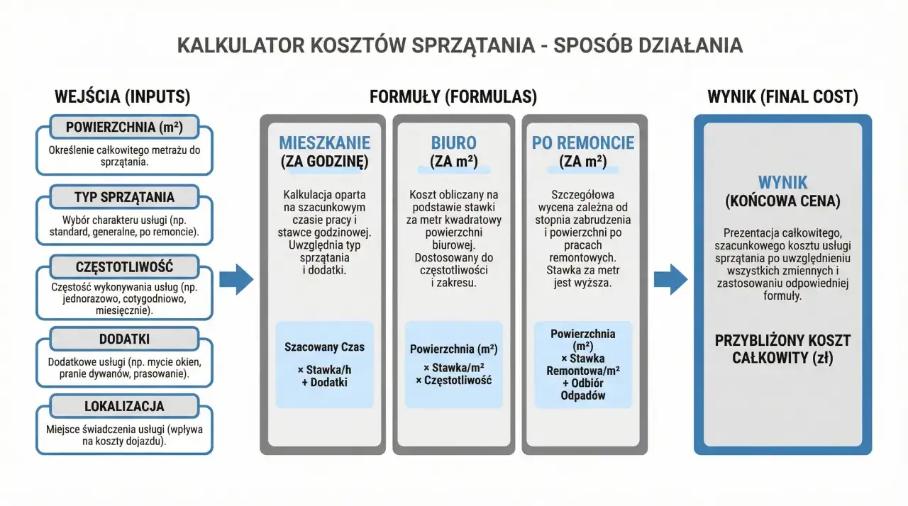 czynniki wpływające na koszt mycia okien