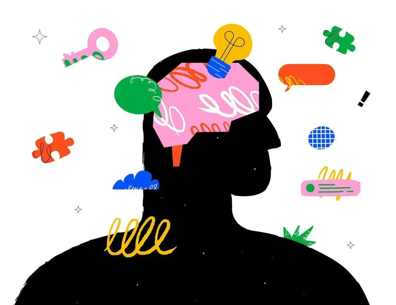 Głowa pełna pomysłów, kluczy i puzzli. Czy to paradoks, co to znaczy myśleć?