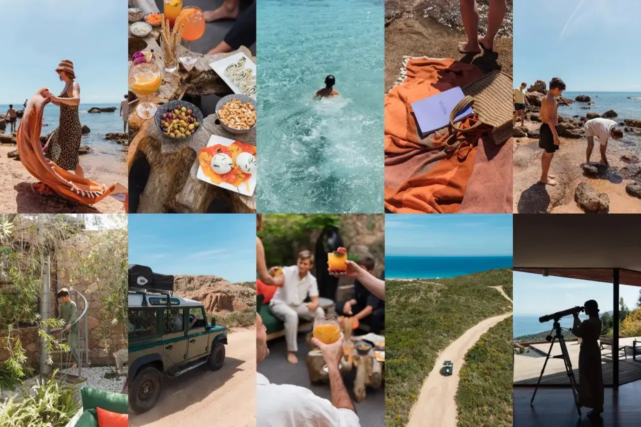 Disfruta del verano con estas frases motivadoras de agosto: playa, piscina, aperitivos, aventuras y vistas al mar.