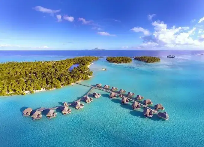 Zdjęcie Gdzie leżą wyspy Bora Bora? Odkryj ich położenie w Oceanie Spokojnym