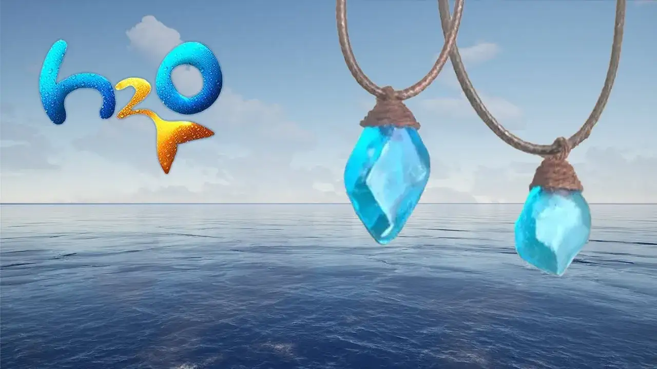 naszyjnik H2O kryształ Belli DIY