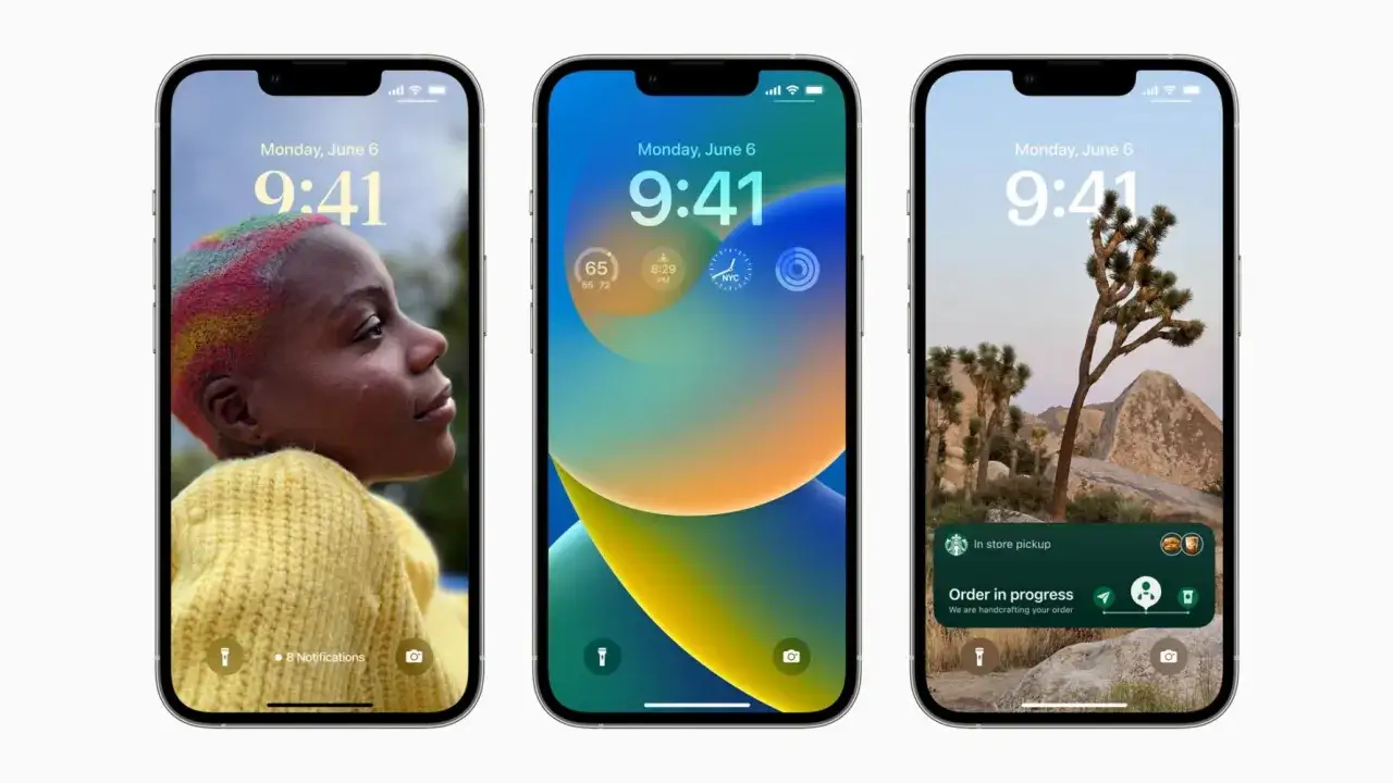 Ekran blokady iPhone z różnymi widżetami i tapetami. Dowiedz się, jak usunąć aparat z ekranu blokady iPhone, aby spersonalizować swój telefon.