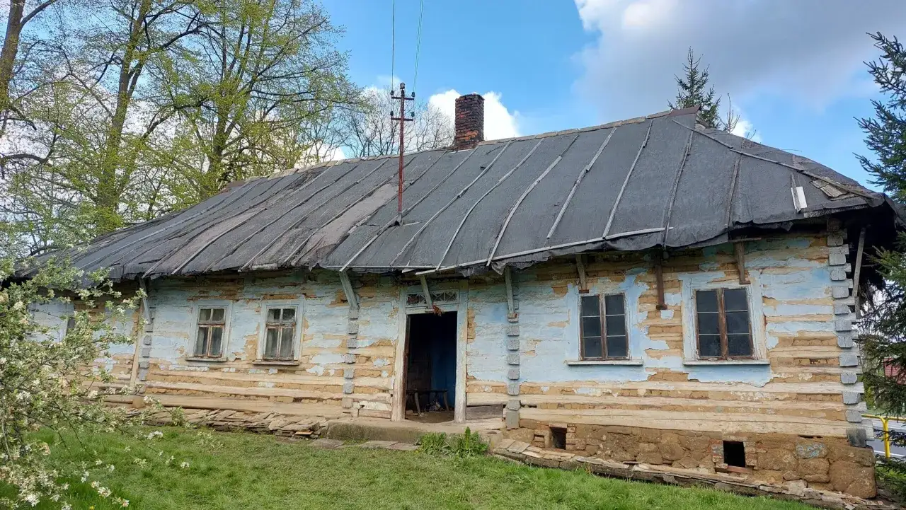 Skansen Myślęcinek Bydgoszcz chałupy