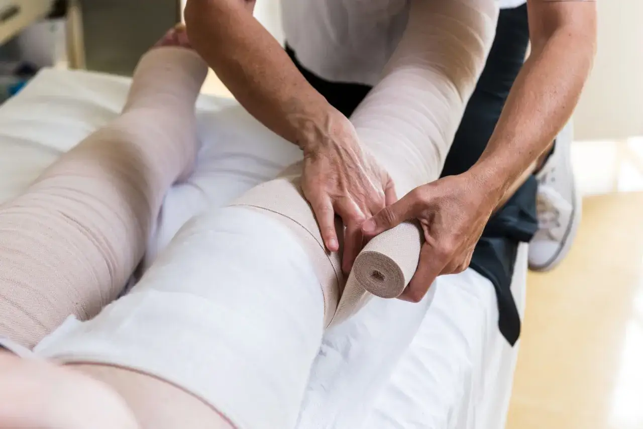 kompleksowa terapia przeciwobrzękowa