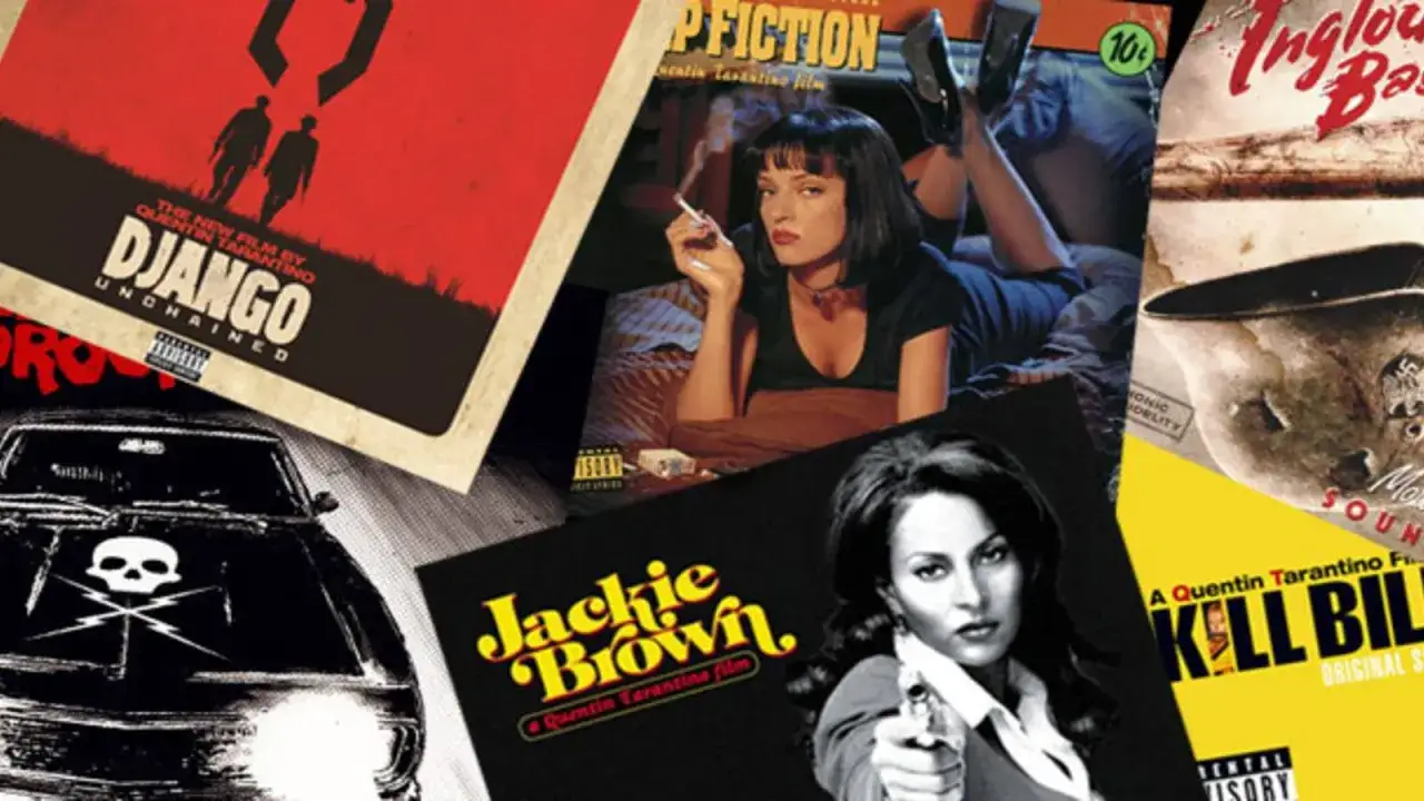Plakaty filmów Quentina Tarantino: 