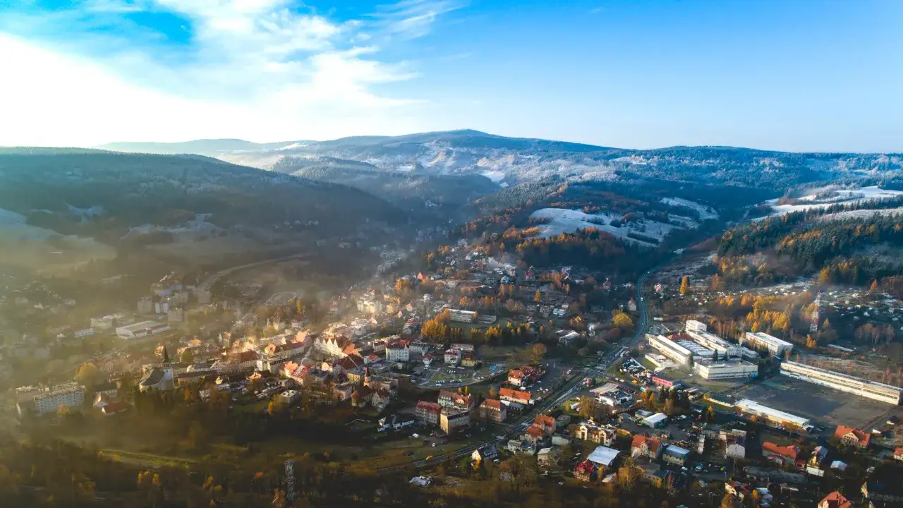 Duszniki-Zdrój panorama góry