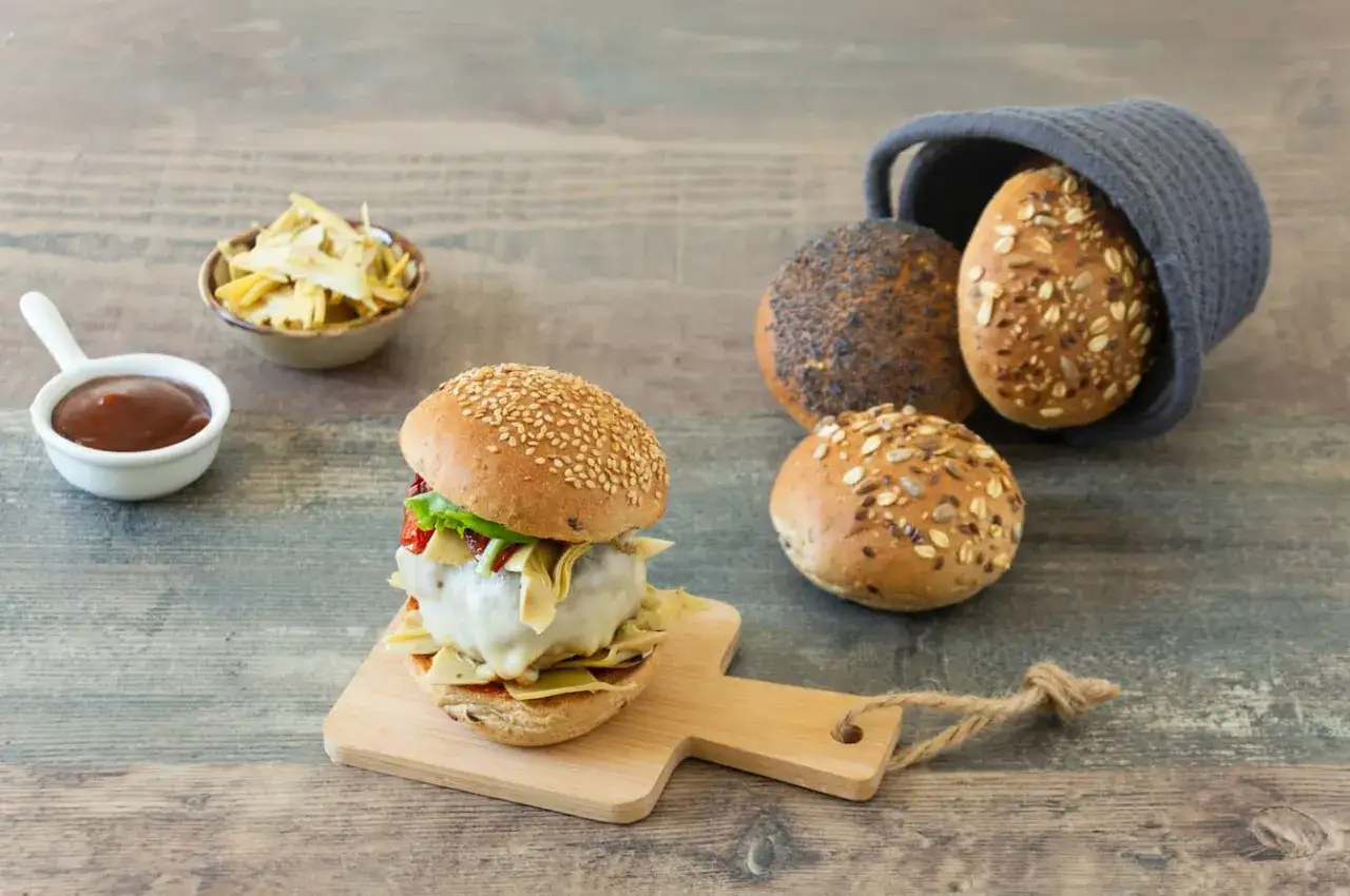 Panini hamburger varianti semi spezie
