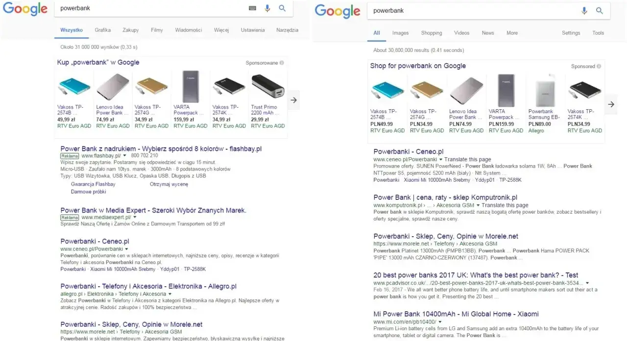 Ustawienia języka Google Chrome na komputerze Windows i Mac