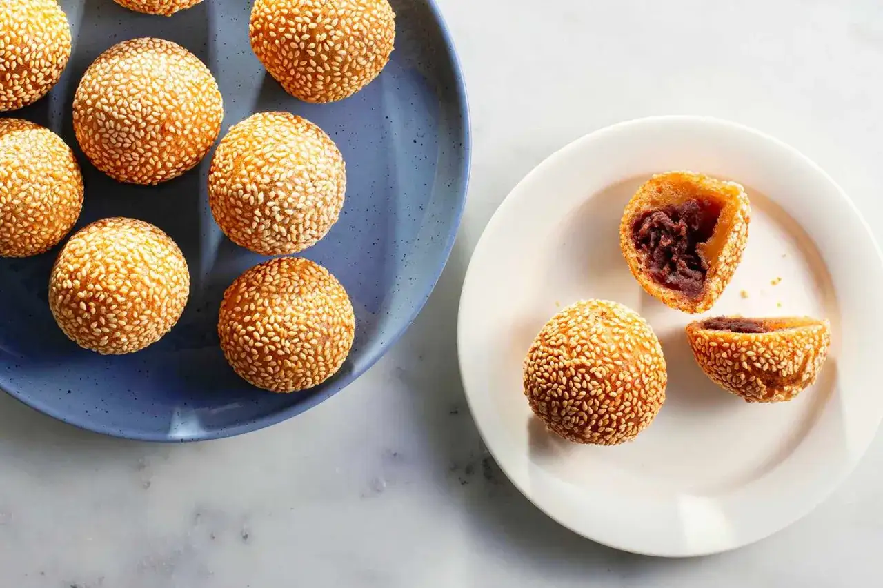 Chinesische Street Food Desserts