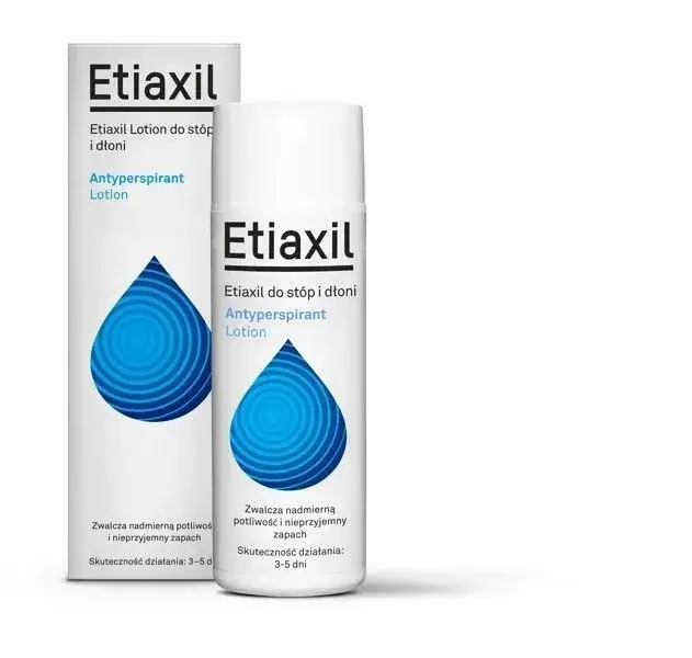 Antyperspirant z chlorkiem glinu na dłonie
