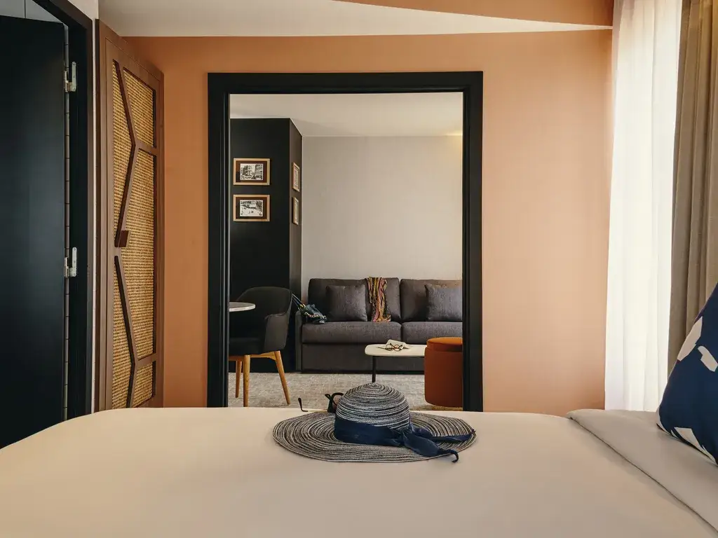 Intérieur chambre hôtel Mercure Marseille Canebière