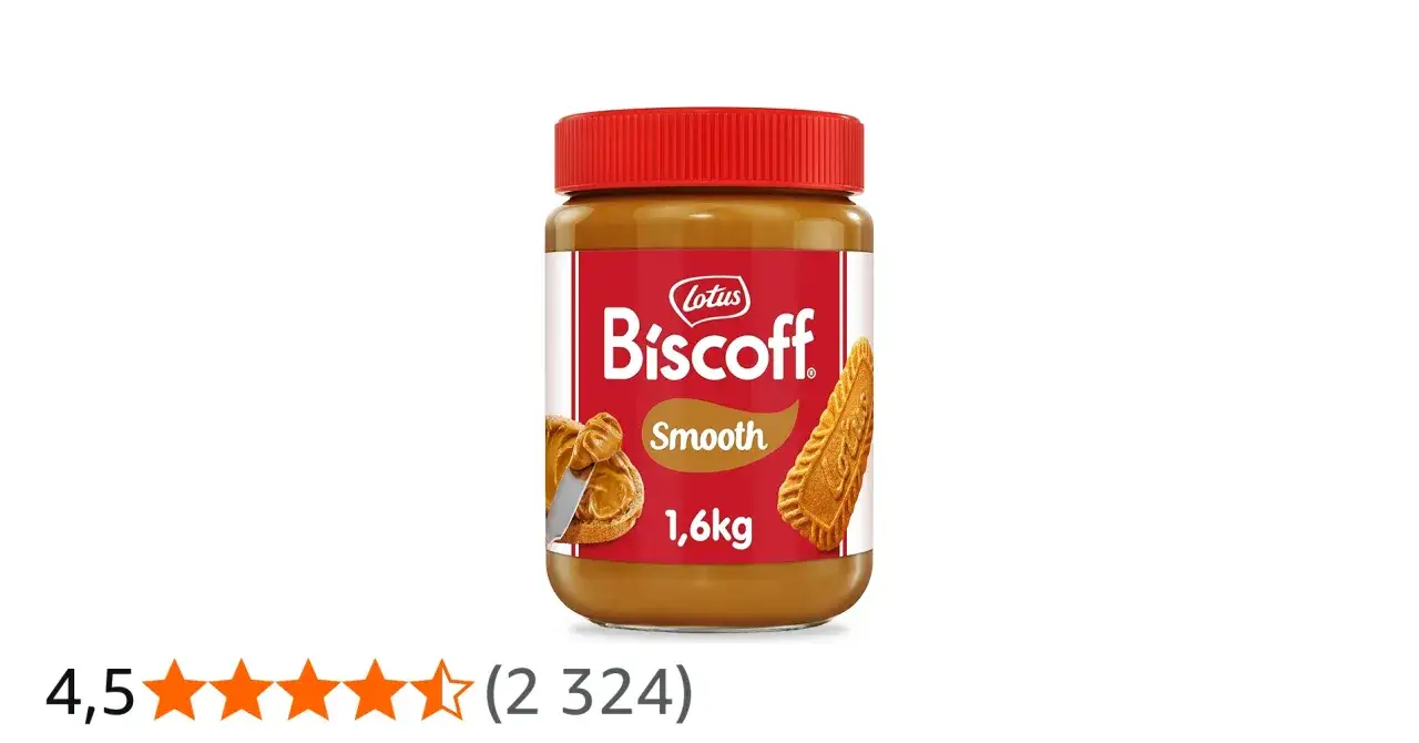 kremy lotus biscoff smooth crunchy