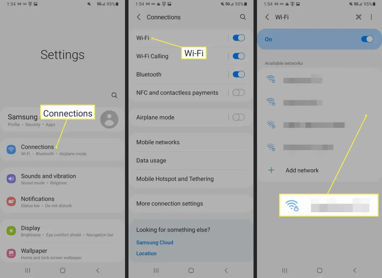 Jak wpisać hasło do wifi w telefonie: wybierz