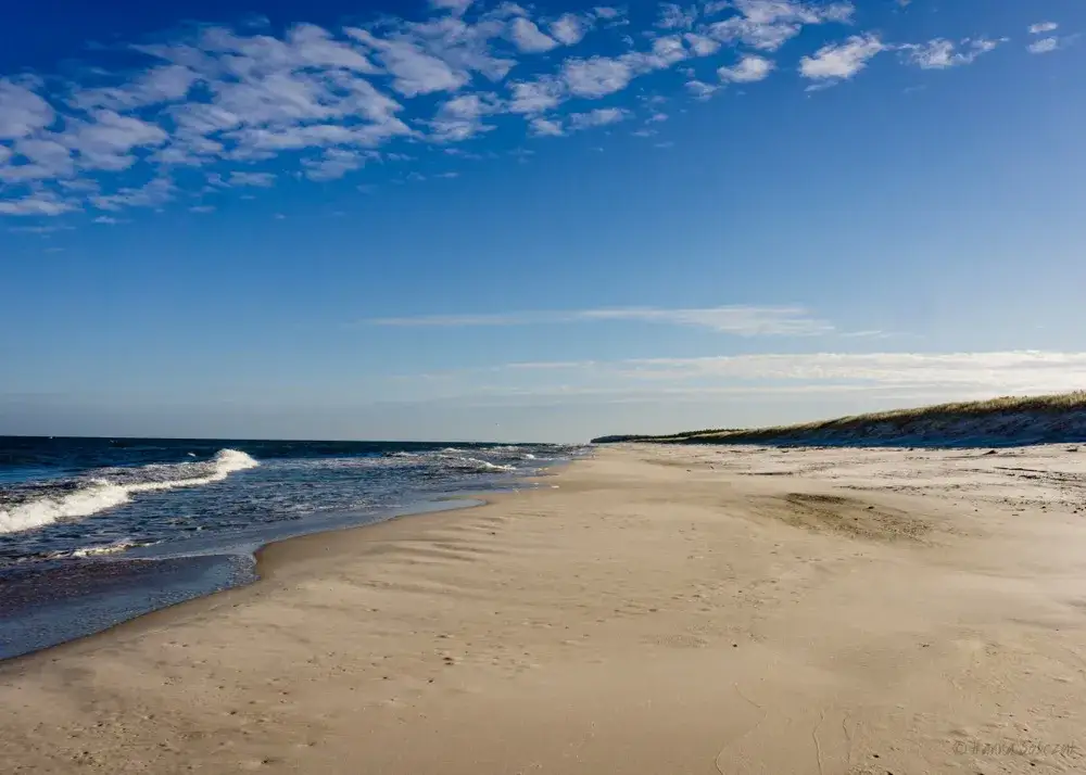 Plaża polskie morze