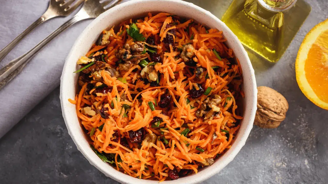 salade de carottes r&acirc;p&eacute;es vinaigrette maison