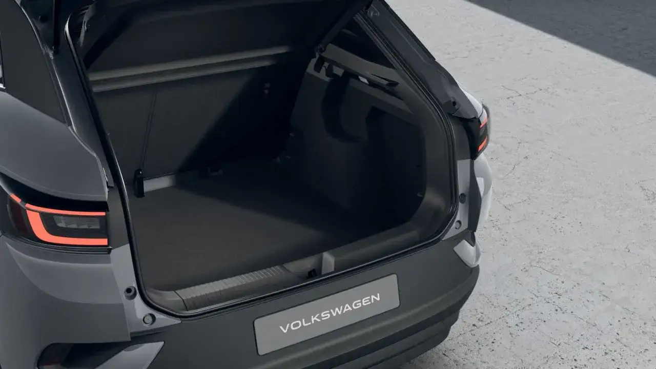 Maletero del Volkswagen ID.4, listo para cargar tu equipaje o tus compras.