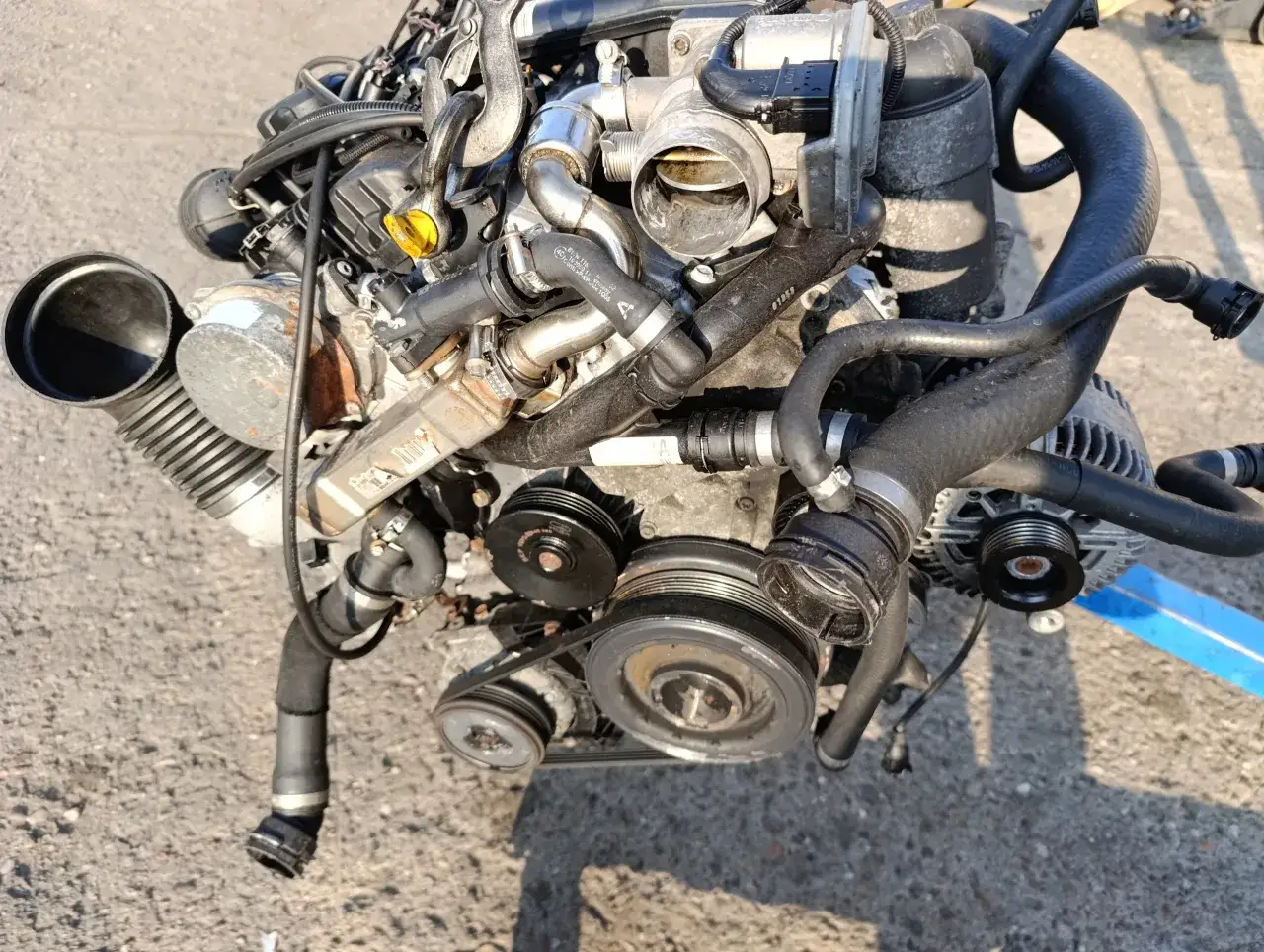BMW E60 535d silnik M57